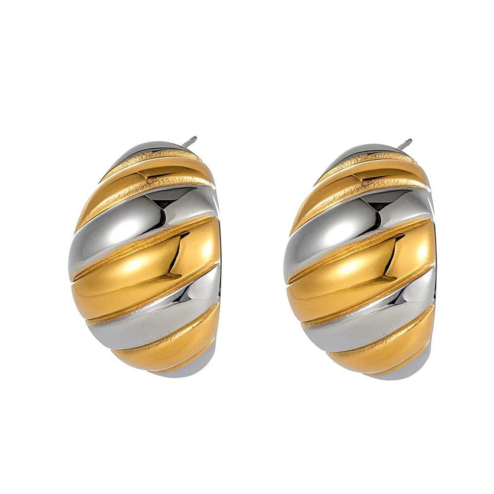 Hypoallergenic Geometric Stud Earrings for Women