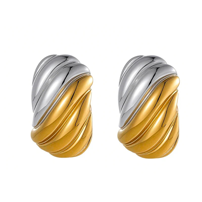 Hypoallergenic Geometric Stud Earrings for Women