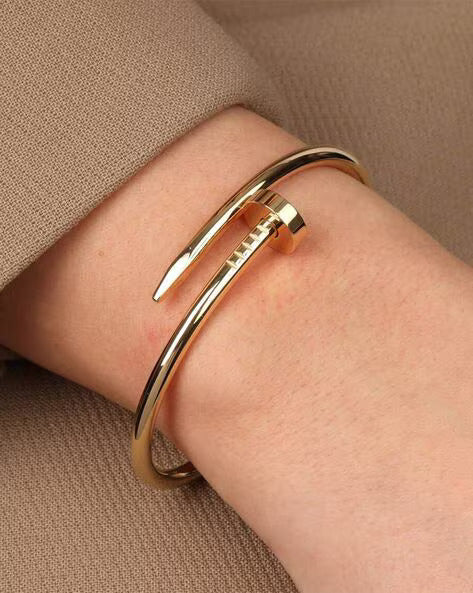 Elegant Nail Bracelet -Minimalist Screw Bangle Jewelry